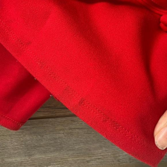 Nordstrom Speechless Formal Evening Dress Size 7 Color Red Sexy Jewel Stretch - Picture 16 of 16